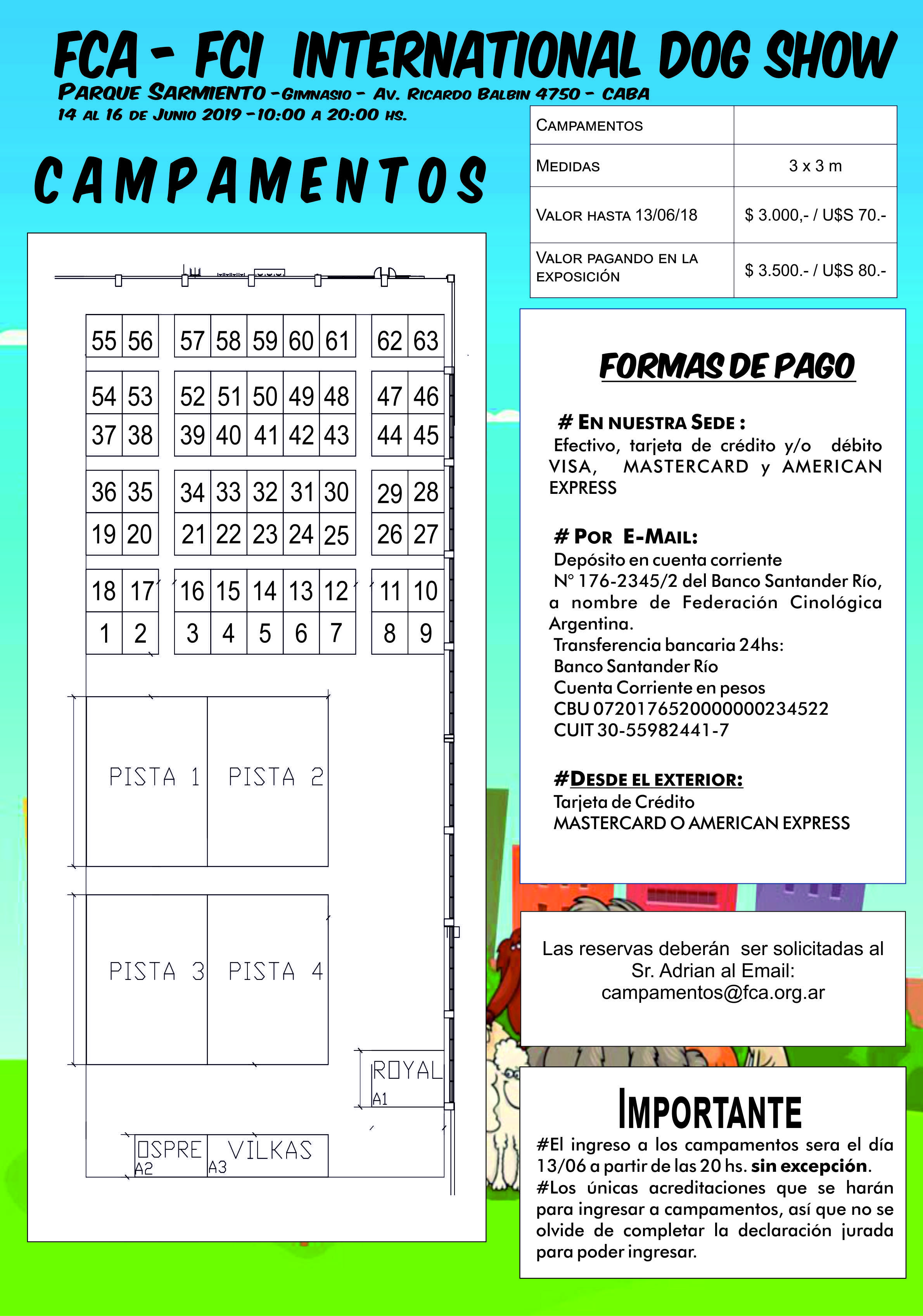 2019   Expo Junio FCA   Campamentos