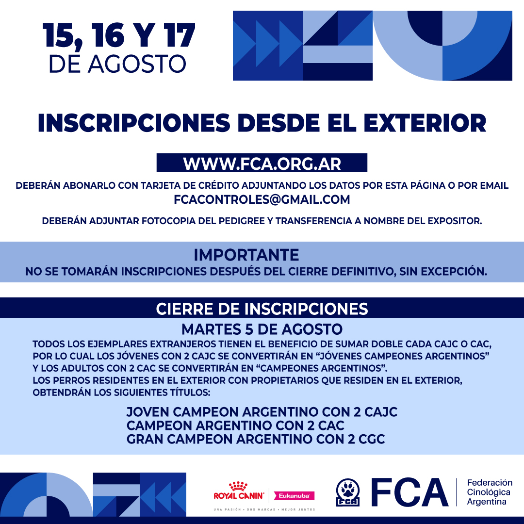 3 INSCRIPCIONES DESDE EL EXTERIOR